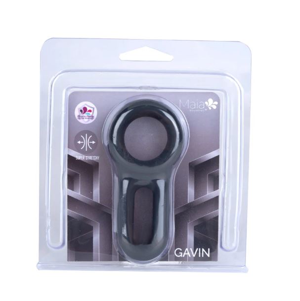 Gavin Black Liquid Silicone C-ring