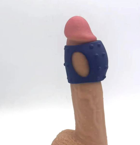 Romeo Blue Vibrating Girth Enhancer
