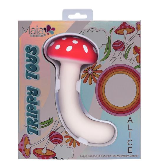 Alice Dual Motor Vibe Mushroom