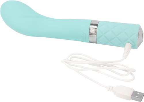 Pillow Talk Sassy Gspot Massager Teal