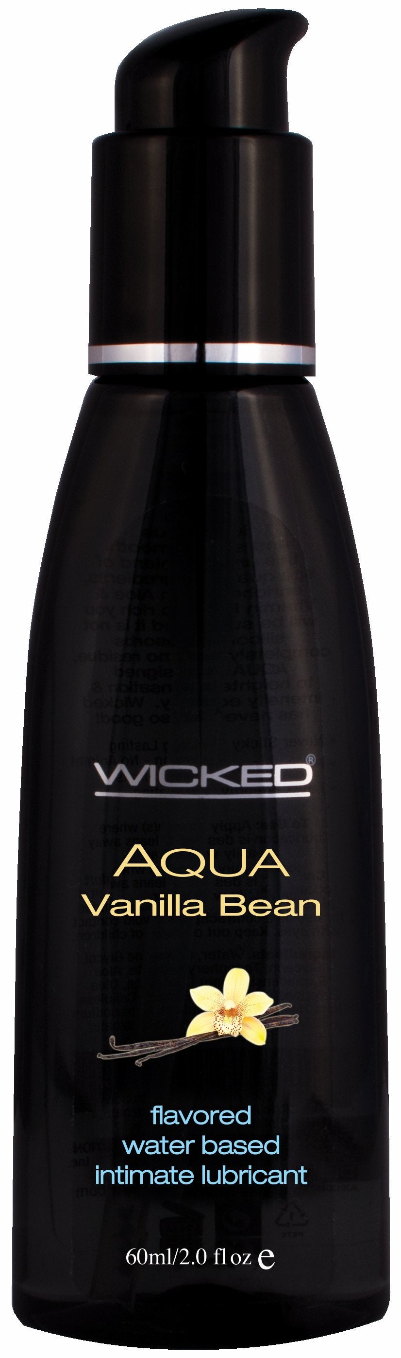 Wicked Aqua Lubricant Vanilla Bean 2oz