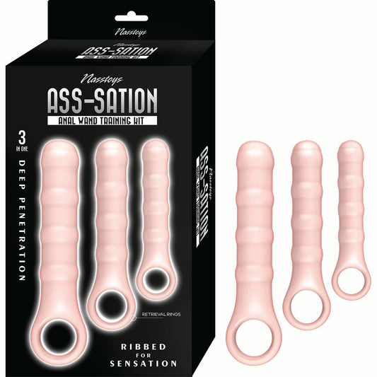 Ass-nation Anal Wand Training Kit White
