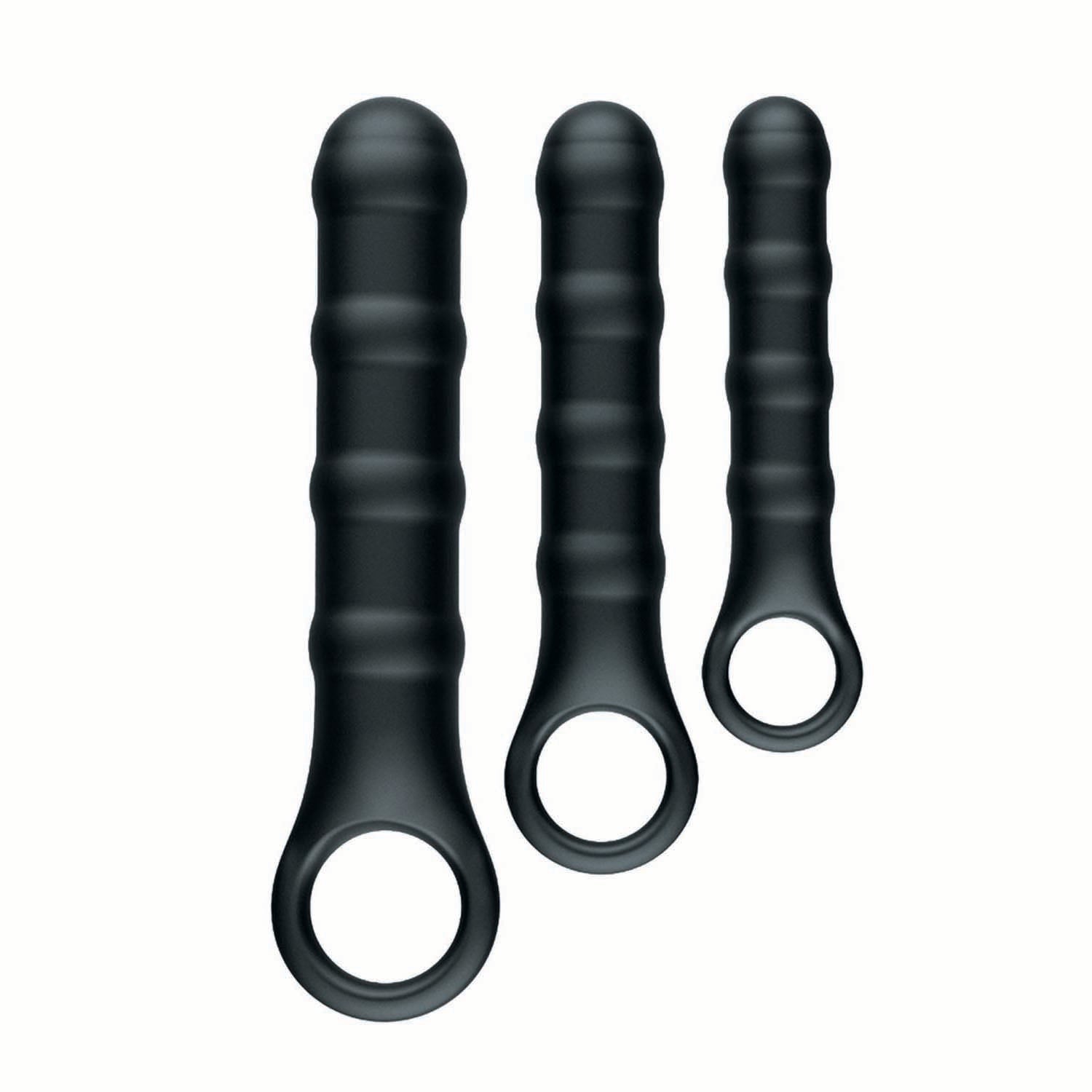 Ass-nation Anal Wand Training Kit Black