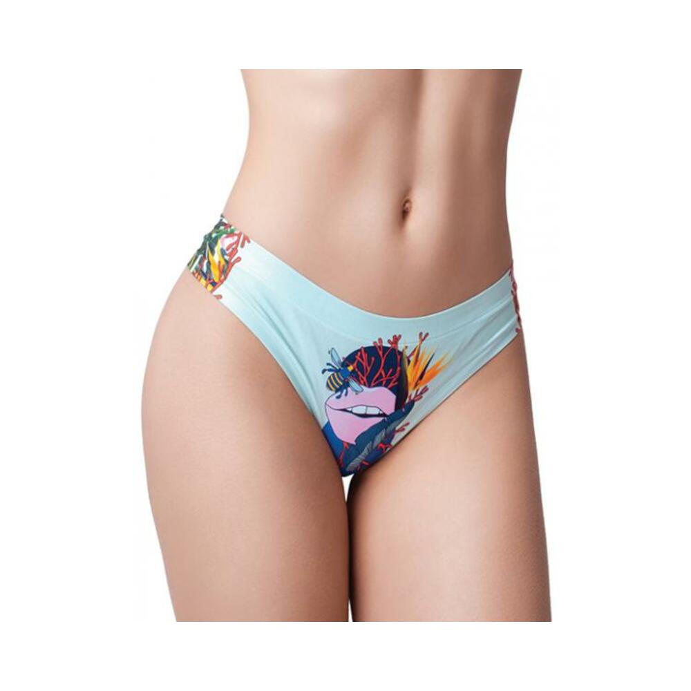 Mememe Botanic Panic Lips Printed Thong Lg