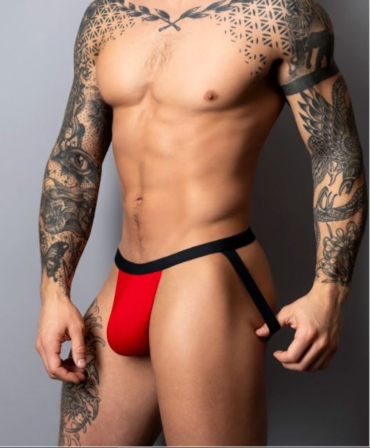 HOT Mesh Jock Black S/m