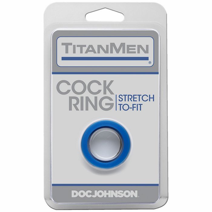 Titanmen Cock Ring Blue