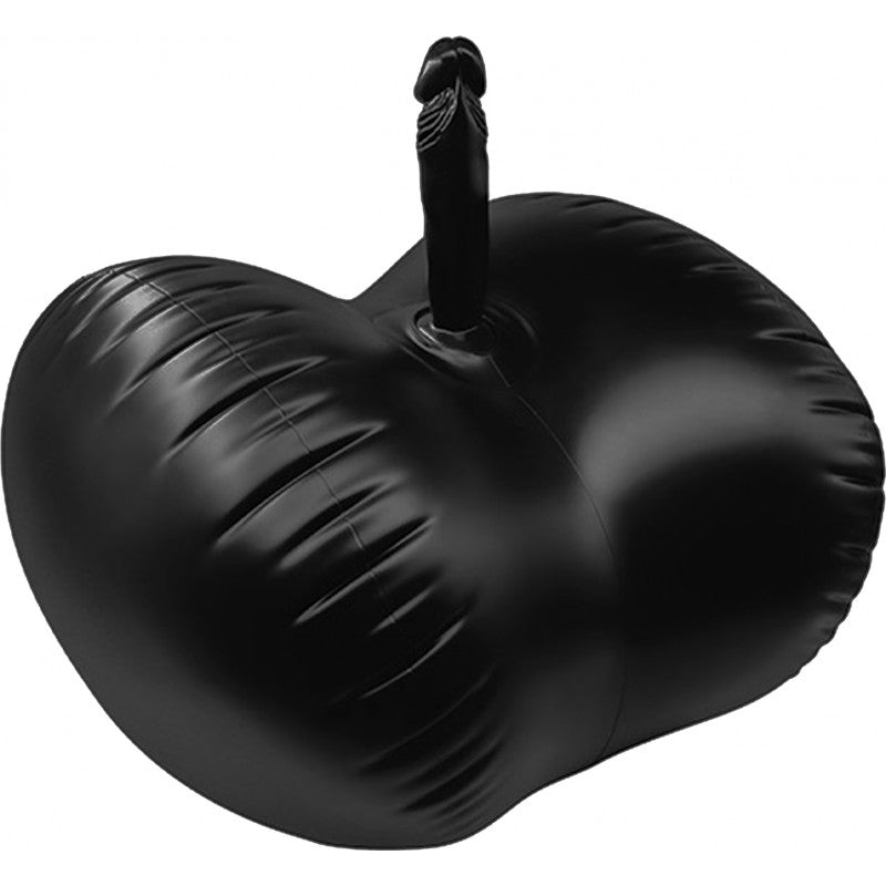 Bouncy Baller Inflatable Cushion With Dildo And Foot Pump