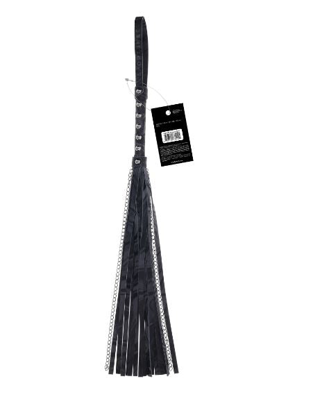 Velvet Noir Chain Flogger