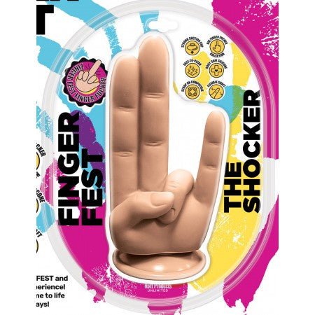 Finger Fest the Shocker Light Tan