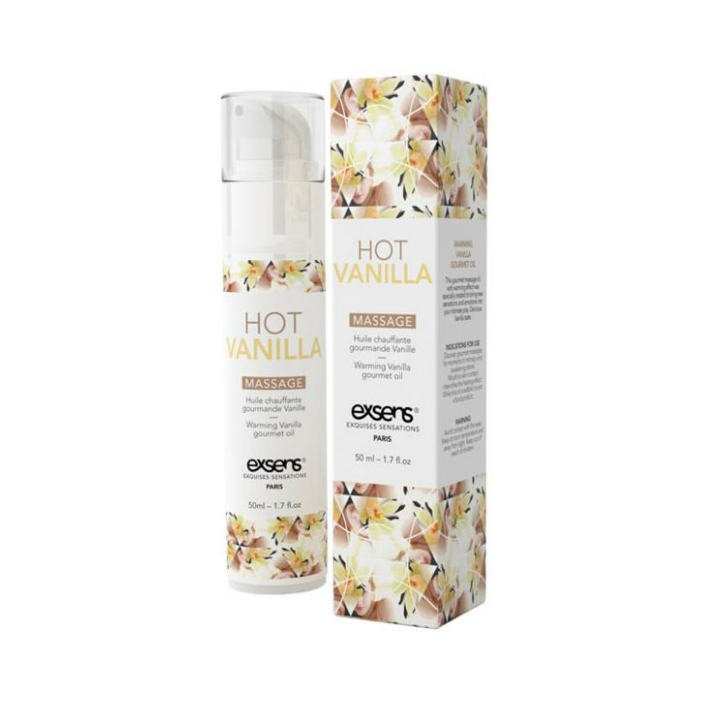 Exsens Of Paris Massage Oil Hot Vanilla 1.7oz