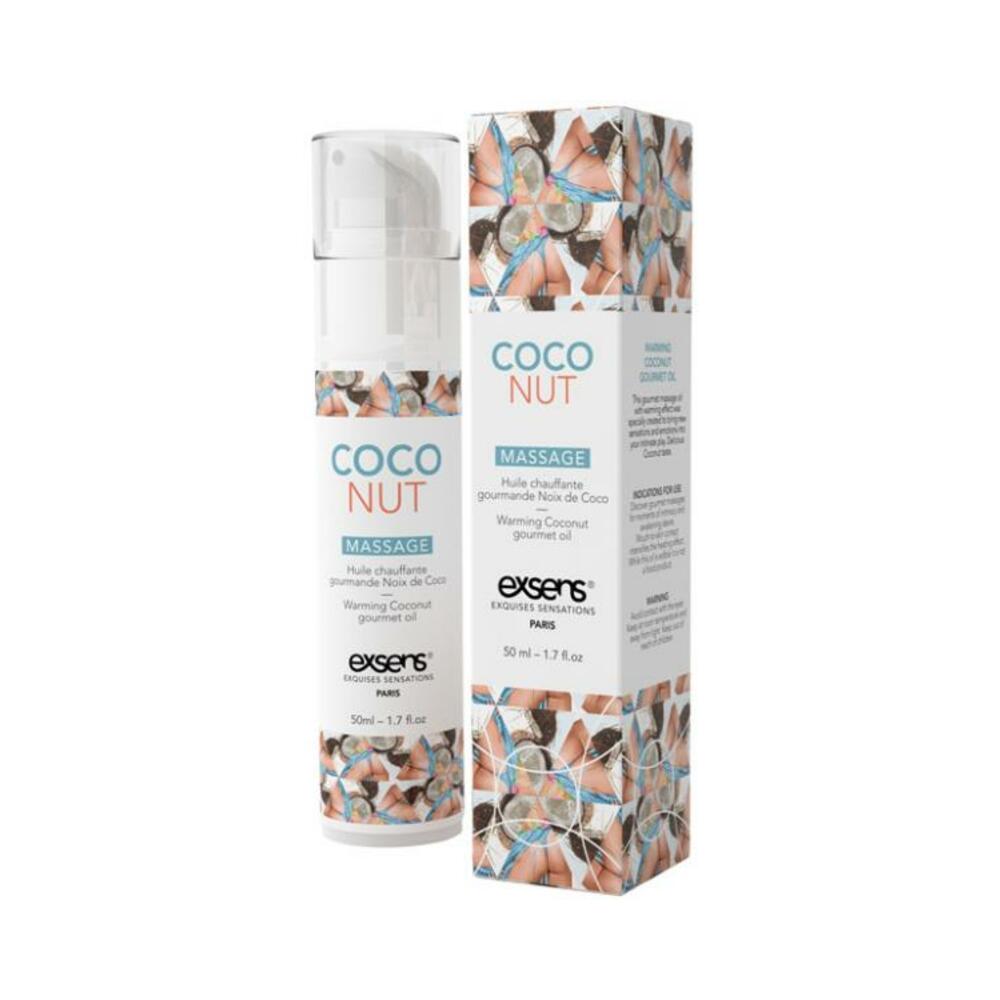 Exsens Of Paris Massage Oil Coconut 1.7oz