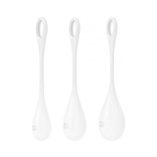 Satisfyer Yoni Power 1 Balls Training Set - White