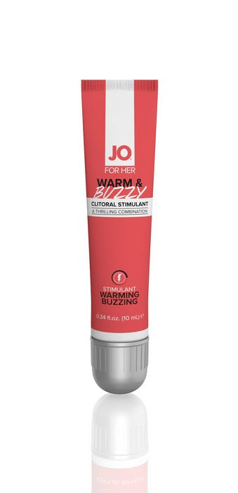 Jo Warm & Buzzy - Original - Stimulant (water-based) 0.34 Fl Oz / 10 Ml