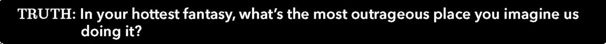 Kinky Truth or Dare