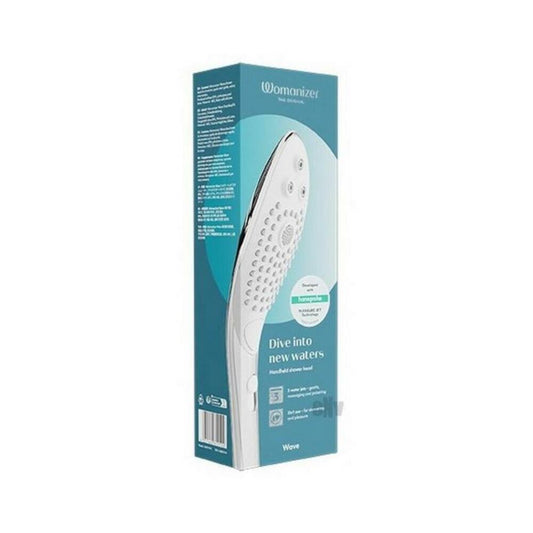 Womanizer Wave Shower Head Masturbator Chrome