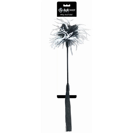 Sandm Whip and Tickle Black/white