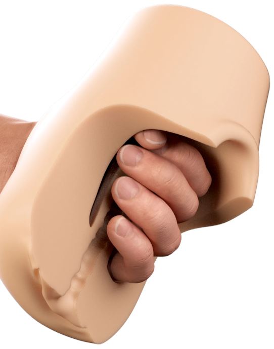 PDX Plus Pussy Pounder Squeeze Stroker - Light