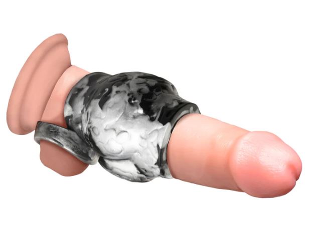 Night Prowler Silicone Girth Enhancer with Ball Strap - Large
