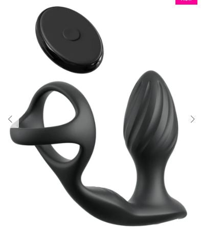 Anal Fantasy Elite Ass-Gasam Gyro-Milk Pro - Black