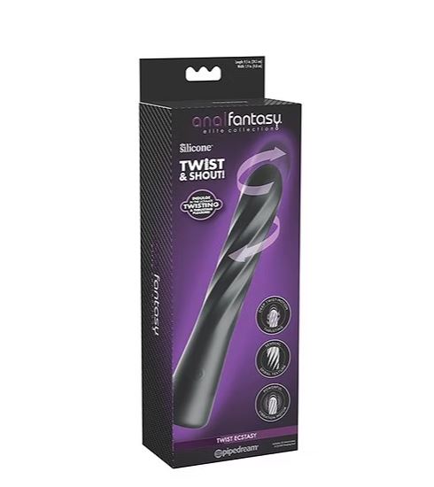Anal Fantasy Elite Twist Ecstasy Black
