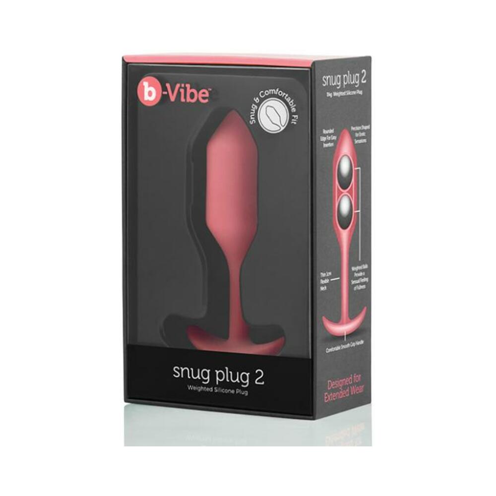 B Vibe Snug Plug 2 Coral