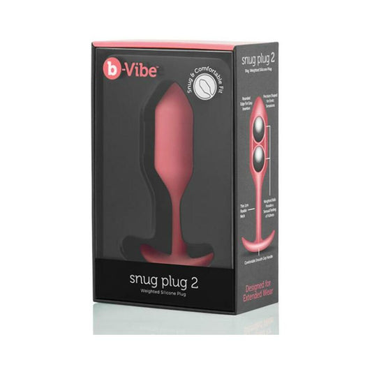 B Vibe Snug Plug 2 Coral