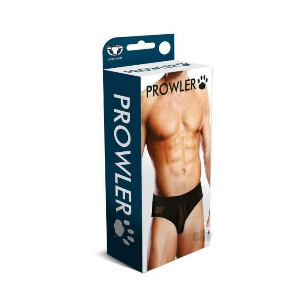 Prowler Black Mesh Open Brief Md