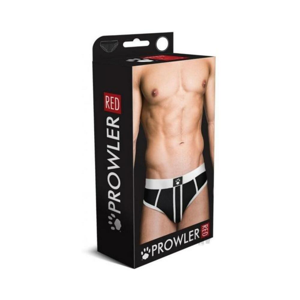 Prowler Red Ass Less Brief Wht Sm