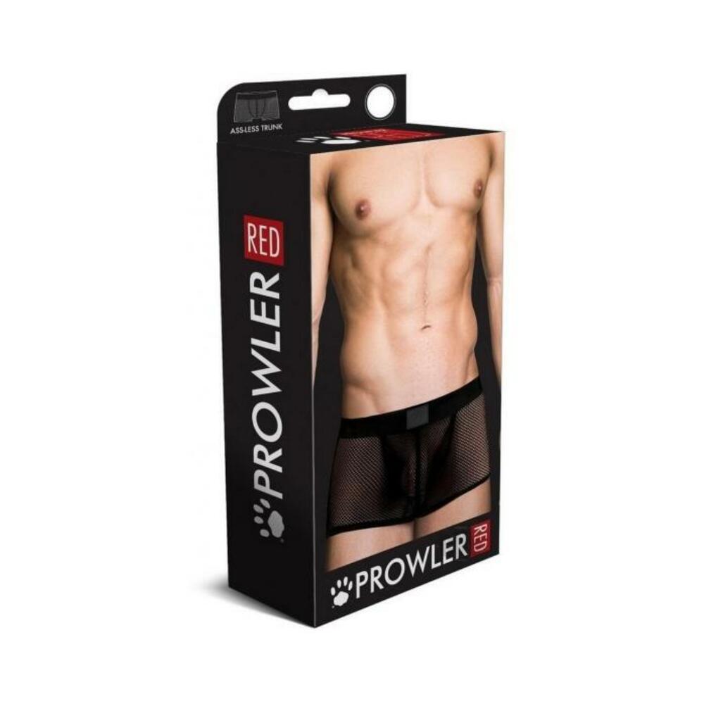 Prowler Red Fishnet Assless Trunk Blk Lg