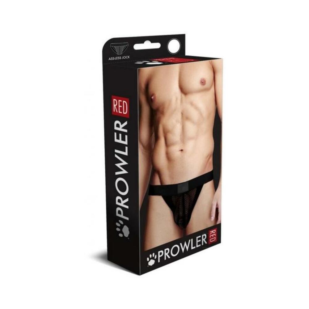 Prowler Red Fishnet Assless Jock Blk Xl