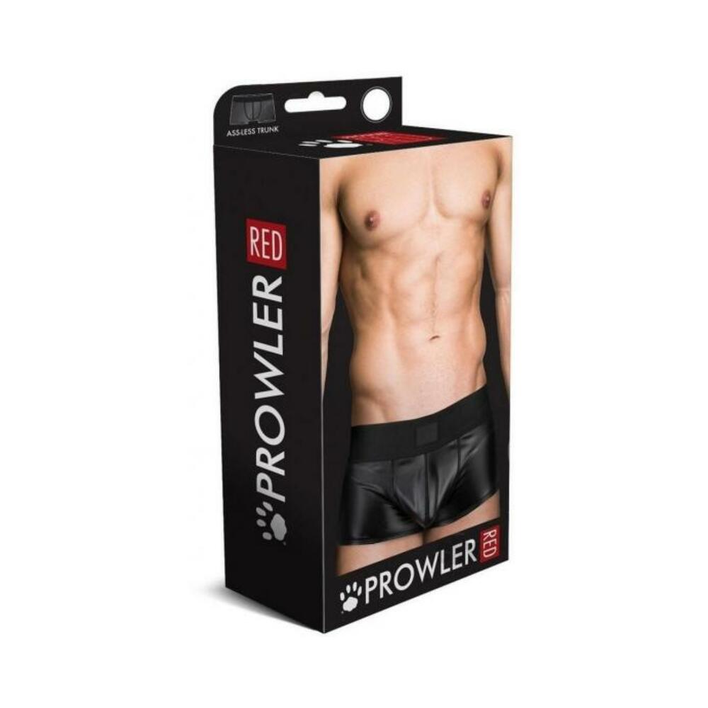 Prowler Red Wetlook Assless Trunk Blk Md