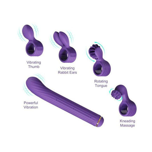 Magic Stick S1 Plus Multi Functioning Vibe Purple