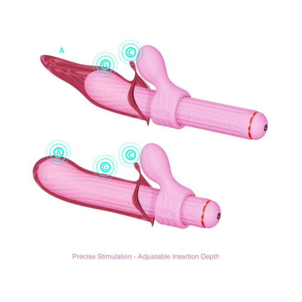 Magic Stick S1 Plus Multi Functioning Vibe Pink