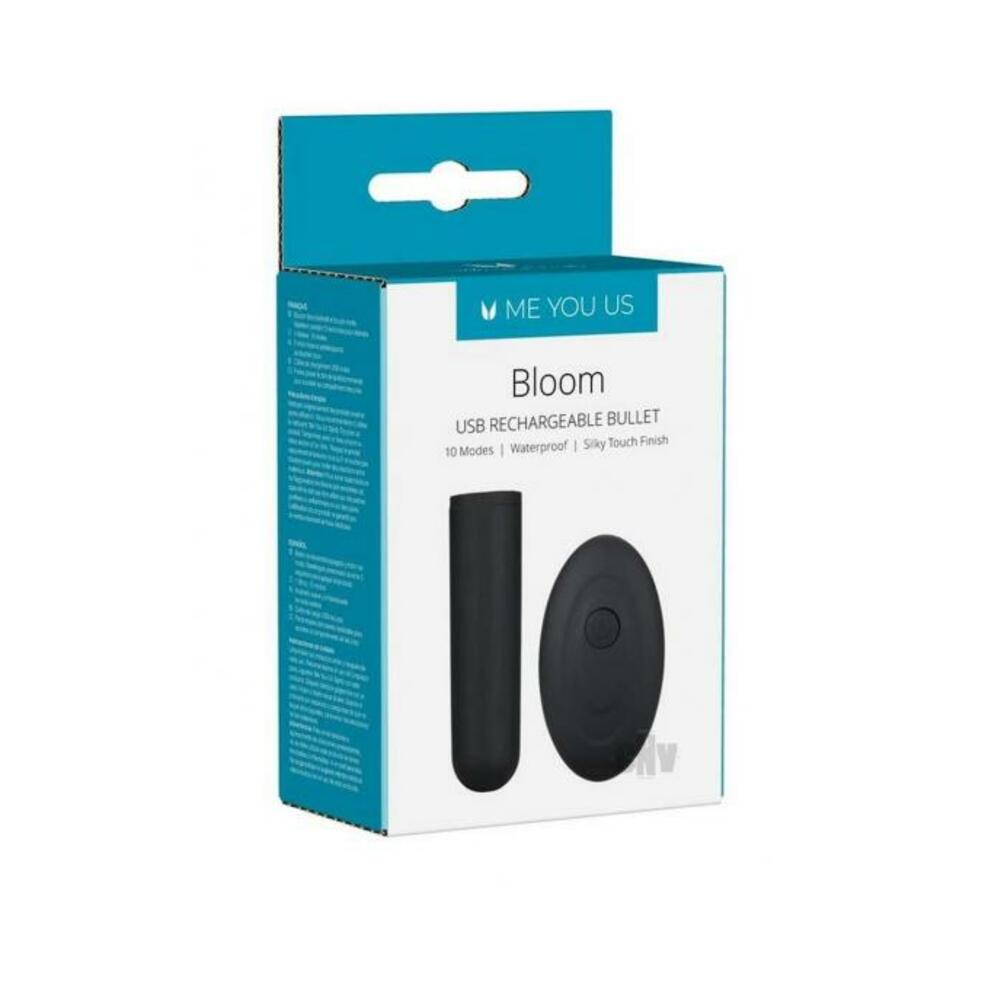 Me You Us Bloom Recharge Bullet Black