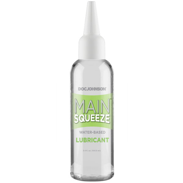 Main Squeeze Water Based Lubricant 3.4 fluid ounces