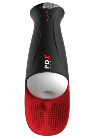 PDX Elite Fuck-o-matic Pro XL White/red