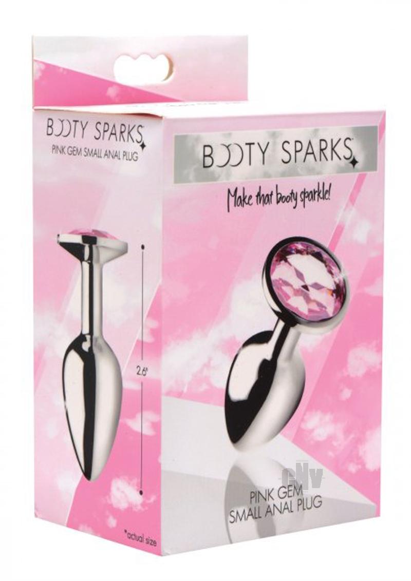 Pink Gem Anal Plug- Small