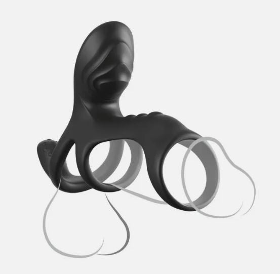 Fantasy C-Ringz Ultimate Couples Cage Max - Black