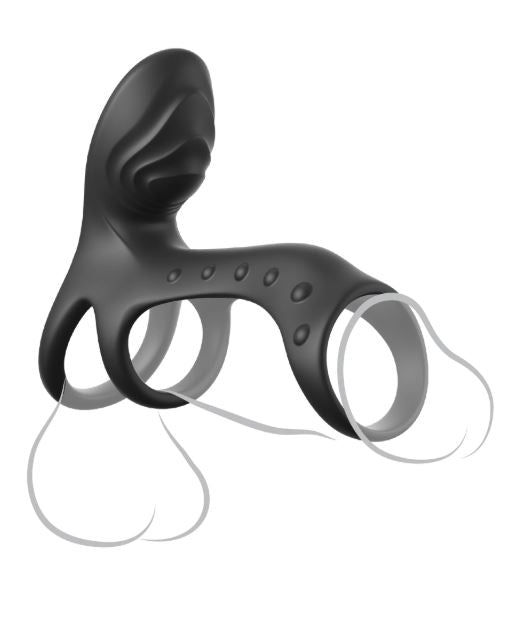 Fantasy C-Ringz Ultimate Couples Cage Pro - Black