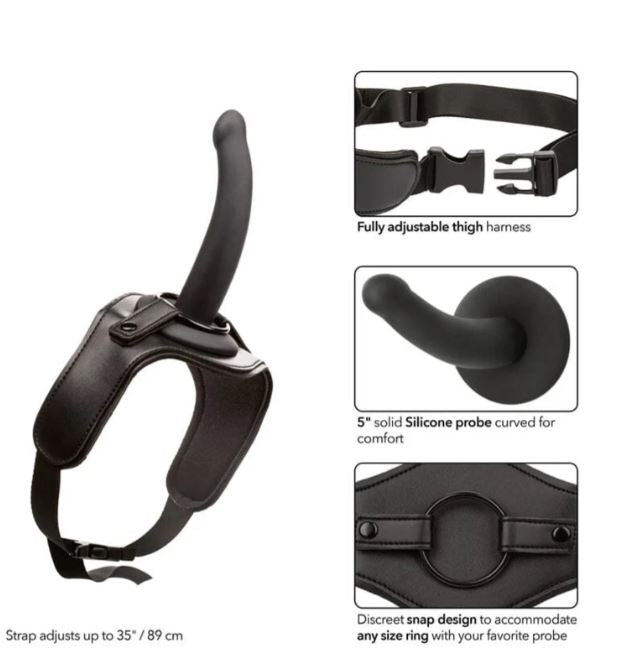Onyxxx Thigh Strap W/probe
