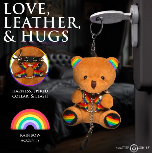 Pride Bear Keychain