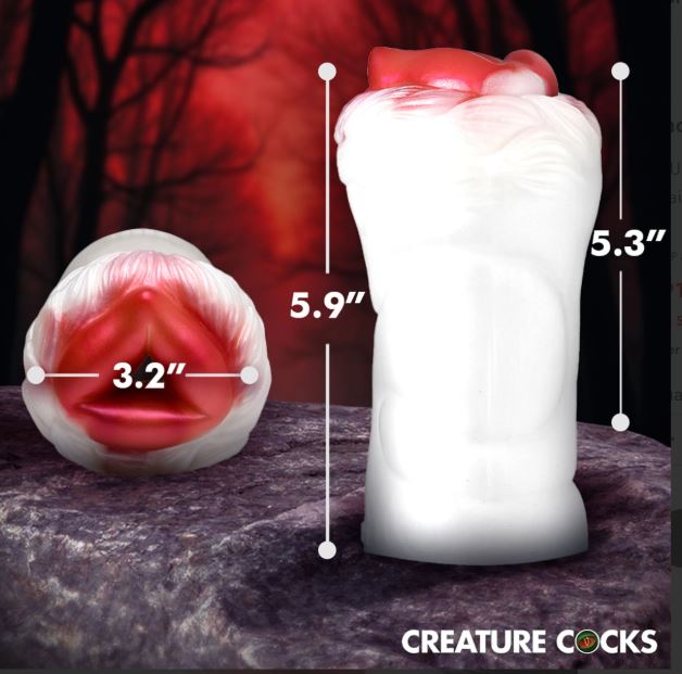 Snow She-Wolf Silicone Stroker