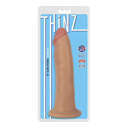 Thinz 8 Inch Slim Dildo- Light