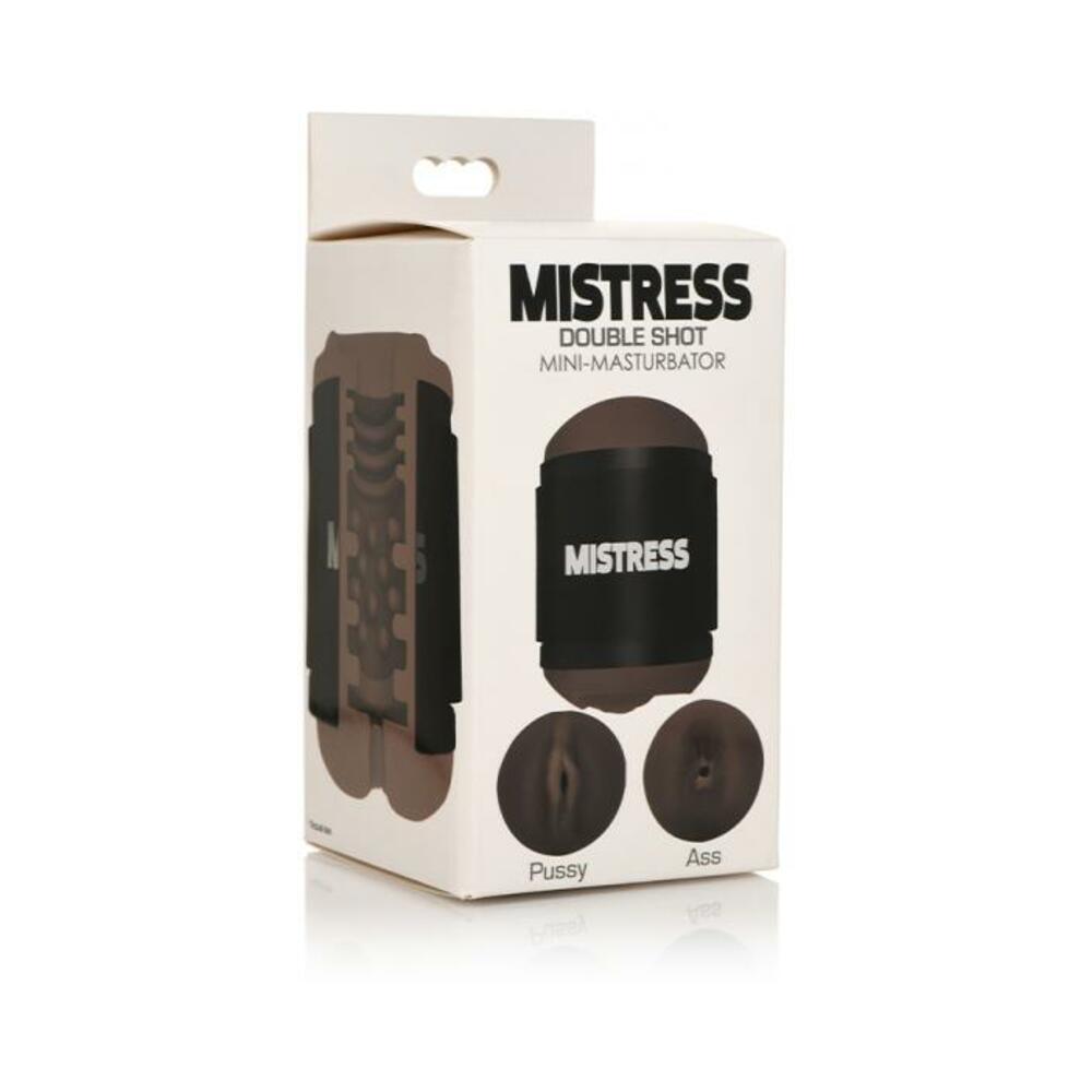 Double Shot Pussy and Ass Stroker - Dark