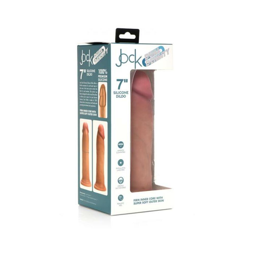Ultra Realistic Dual Density Silicone Dildo - 7 Inch