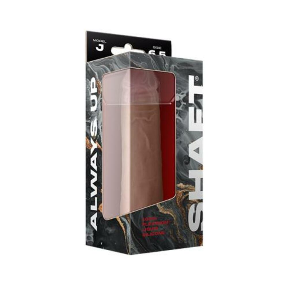 Shaft Model J Liquid Silicone Dong 6.5 In. Pine