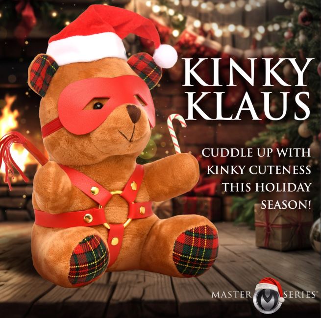 Holiday Bondage Bear - Brown