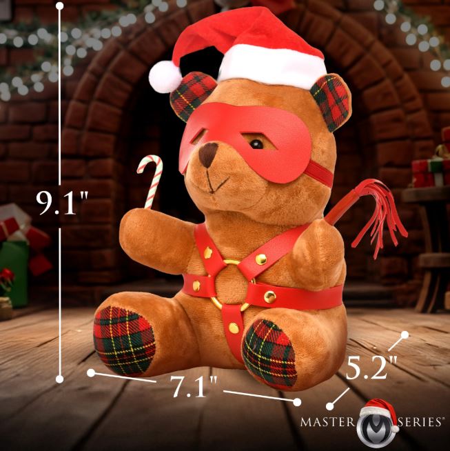 Holiday Bondage Bear - Brown