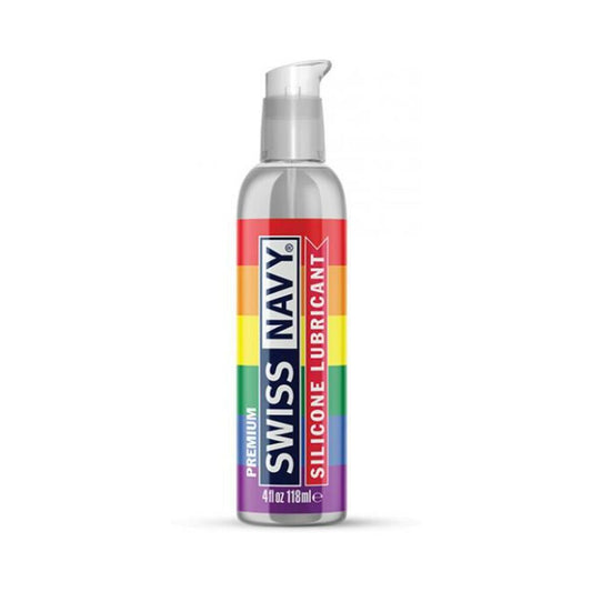 Pride Edition Silicone Lubricant - 4oz Pump