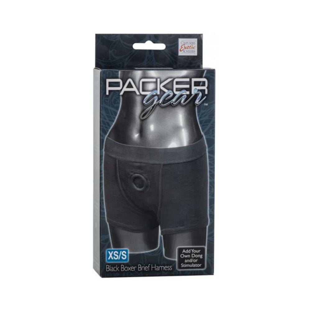 Packer Gear Black Boxer Harness XS/S